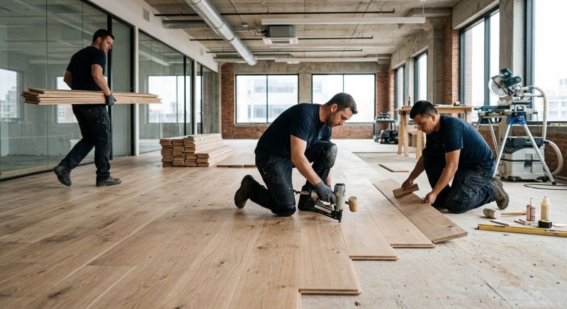 Commercial Hardwood Service in Amherst, OH