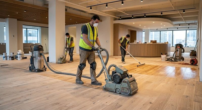 Commercial Hardwood Service in Bellevue, OH