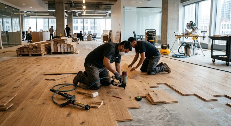 Commercial Hardwood Service in Fremont, OH