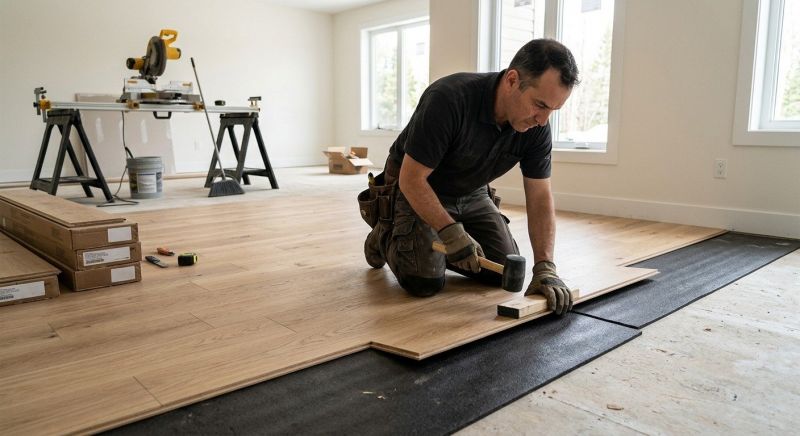 Engineered Wood Installation in Sandusky, OH