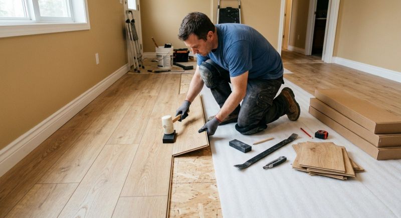 Laminate Floor Installation in Attica, OH