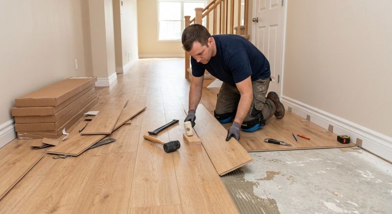 Laminate Floor Installation in Clyde, OH