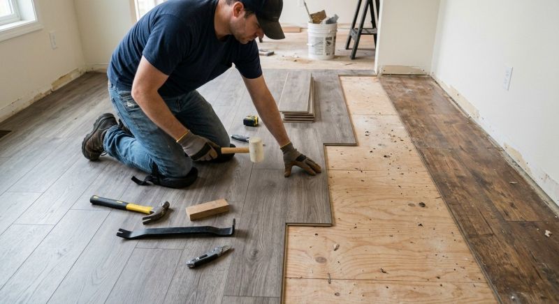 Laminate Floor Installation in Vermilion, OH