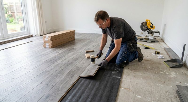 Laminate Floor Installation in Willard, OH
