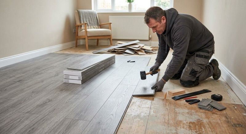 Laminate Floor Replacement in Amherst, OH