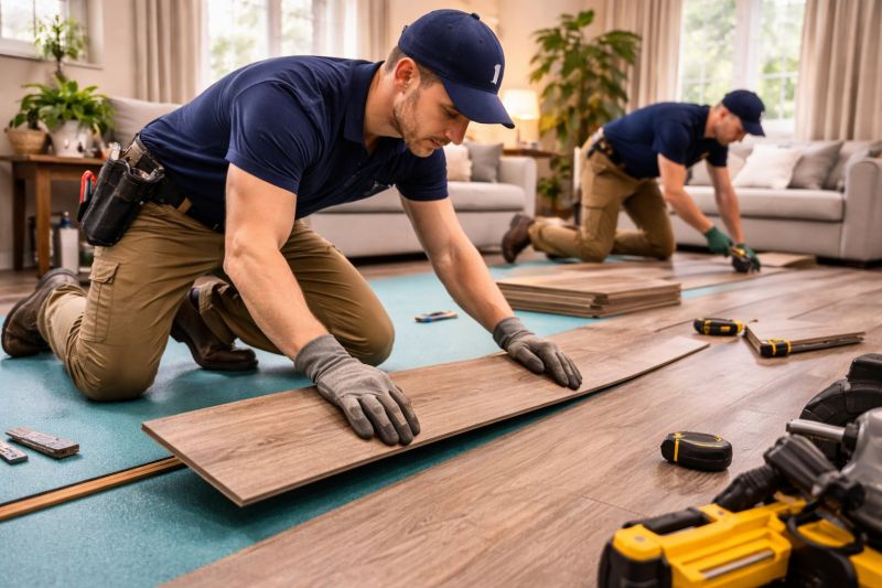 Laminate Floor Replacement in Fremont, OH