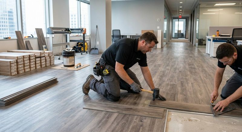 Linoleum Floor Installation in Erie County, OH