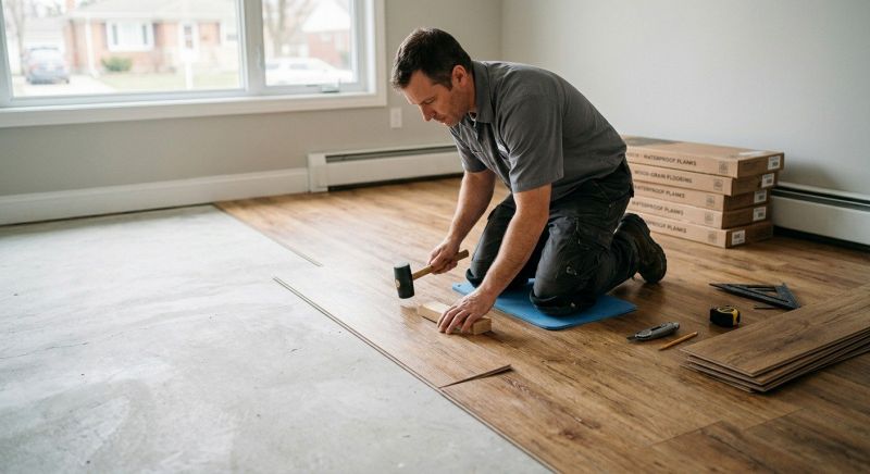 Linoleum Floor Installation in Port Clinton, OH