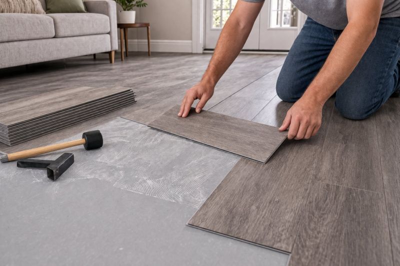 Luxury Vinyl Tile Installation in Milan, OH