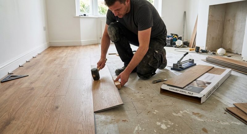 Luxury Vinyl Tile Installation in Norwalk, OH