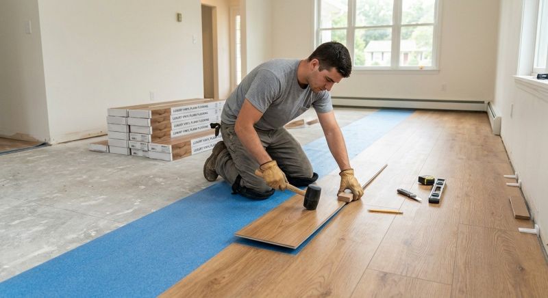 Lvp Flooring Installation in Sandusky, OH