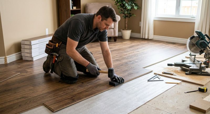 Plank Laminate Installation in Sandusky, OH