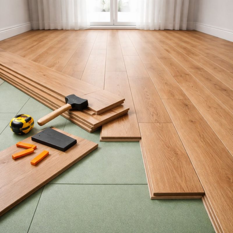 Plank Laminate Installation in Sandusky, OH