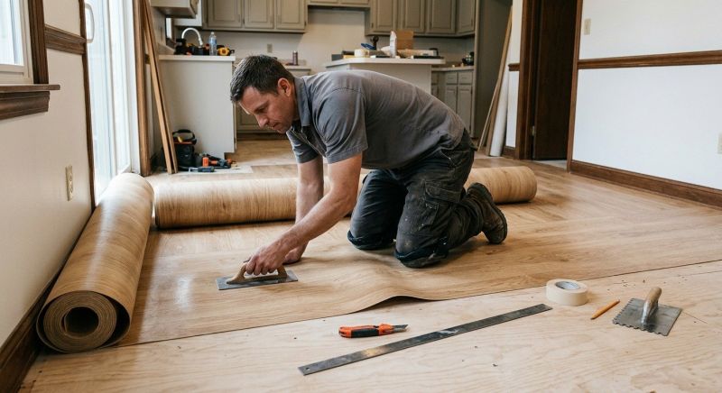 Sheet Flooring Installation in Sandusky, OH