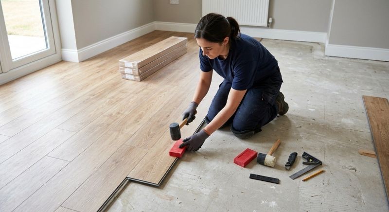 Vinyl Plank Floor Installation in Sandusky, OH