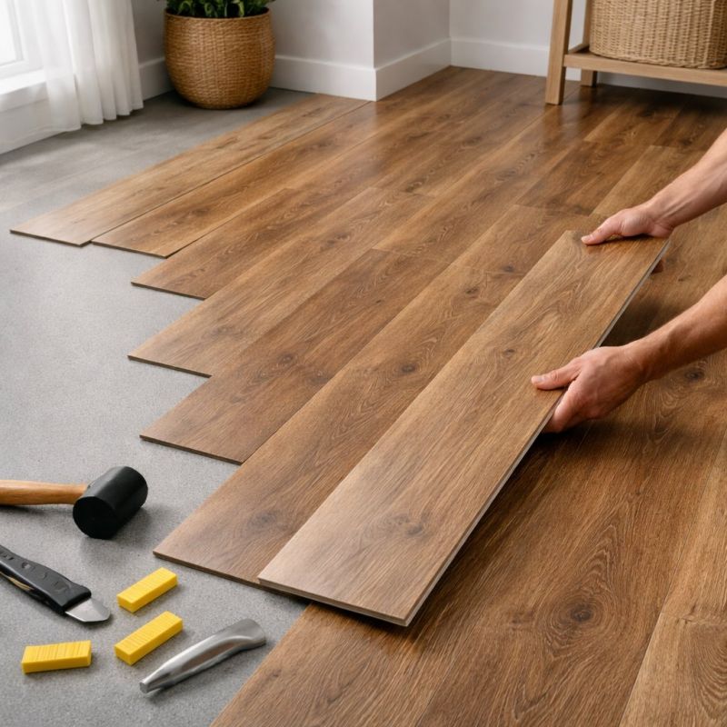 Vinyl Plank Floor Installation in Sandusky, OH