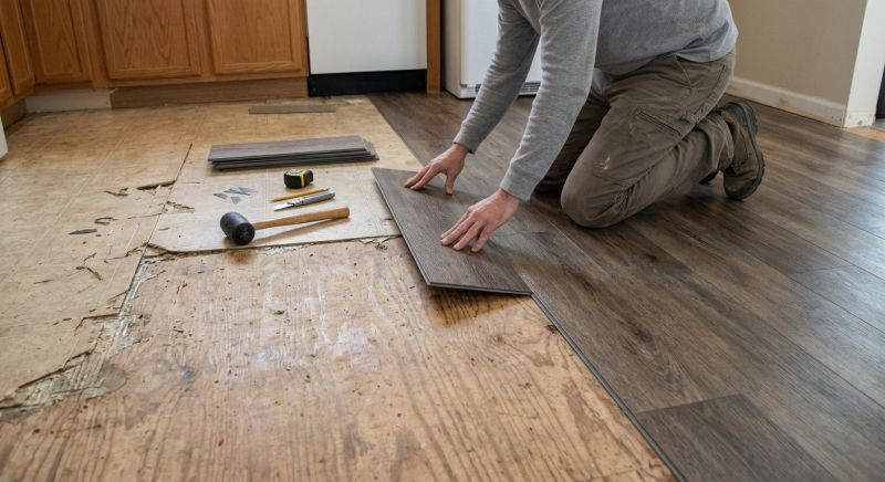 Vinyl Tile Replacement in Sandusky, OH