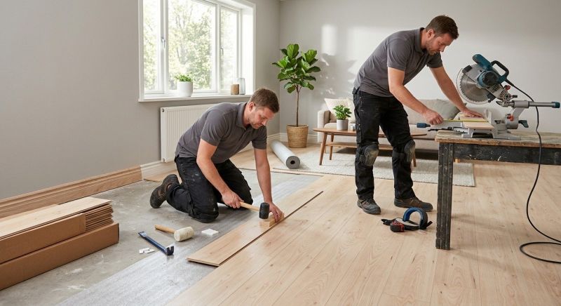 Wood Laminate Installation in Sandusky, OH
